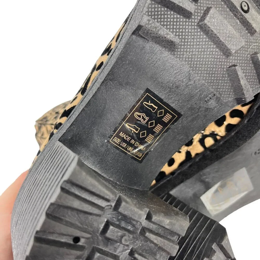 Qupid cheetah ankle